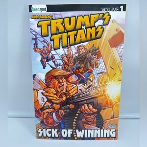 Trump's Titans Vol. 1: Sick of Winning by John Barron (English) Paperback Book